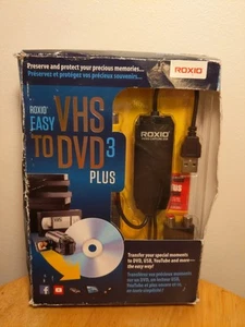 Roxio Easy VHS to DVD 3 Plus Brand New Sealed Transfer VHS to DVD - Picture 1 of 6
