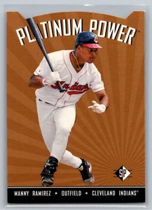 1995 Upper Deck SP Platinum Power Manny Ramirez #pp15 - Picture 1 of 2