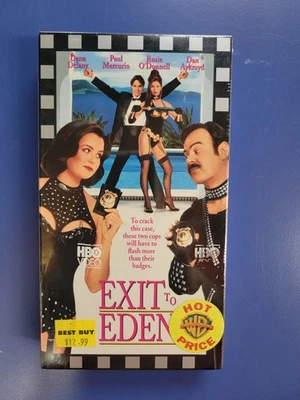 Exit To Eden VHS Sealed Watermarked Aykroyd O'Donnell Delany — 第 1/4 张图片