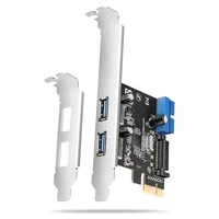 AXAGON PCEU-232RS expansion card PCIe 4.0 x1 4x USB 3.0 2x internal Scheda di - Immagine 1 di 1