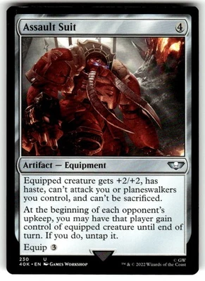 Assault Suit Universes Beyond: Warhammer 40000 Regular MTG - Image 1 of 2