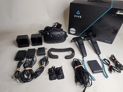 HTC Vive Virtual Reality Headset System 1st Generation - Black W/ Box - Image 1 of 4
