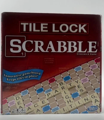 Crucigrama sellado SCRABBLE BLOQUEO DE AZULEJOS juego de mesa movimientos ganadores Hasbro sellado Foto 1 de 4