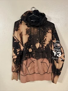 Adidas Y-3 Yohji Yamamoto Athletic Designer Felpa con Cappuccio Uomo Taglia S - Sbiancata - Foto 1 di 12