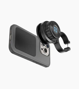 APEXEL Magnetic Telescope Phone Adapter in Aluminum Fits All Smartphone (45-55M) - Picture 1 of 8