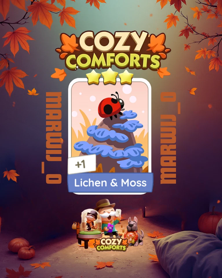 Lichen & Moss - Monopoly Go set 10 - Image 1 of 1