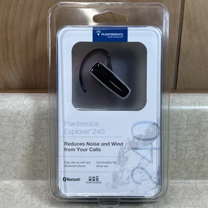 Casque Bluetooth Plantronics Explorer 240 noir crochet d'oreille mains libres - scellé - Photo 1 sur 4