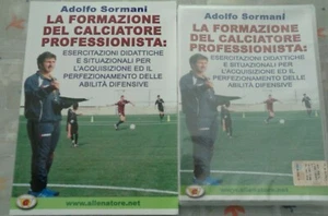 CALCIO LA FORMAZIONE DEL CALCIATORE PROFESSIONISTA DI ADOLFO SORMANI DVD+LIBRO - Picture 1 of 2