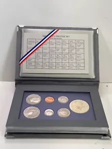 1986 S Prestige Proof Set Statue of Liberty 90% Silver Dollar 7 Coins - Picture 1 of 8