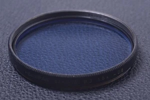 ✅ HELIOPAN BLUE B3 15X -0.5 52MM 52X0.75 FILTER GENUINE LENS OR CAMERA SCRW 15-4 - Picture 1 of 2