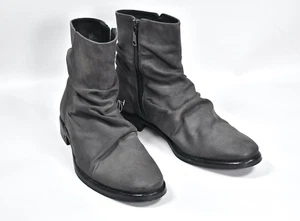 John Varvatos Colección Morrison Sharpei Lona Estilo Envejecido Botas Talla 12 - Imagen 1 de 19