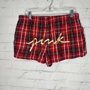 Victoria’s Secret Shorts rot kariert Large - Bild 1 von 5