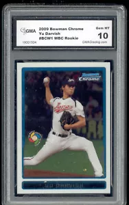 2009 Yu Darvish Bowman Chrome Rookie Gem Mint 10 #BCW1 - Picture 1 of 1