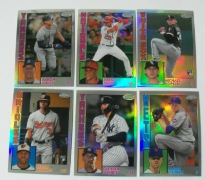 2019 Topps Chrome 1984 You Pick from Drop List - Image 1 of 4