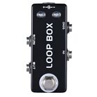   Gitarre Effektpedal Loop Box Switcher Kanal Auswahl True Bypass F4X46369