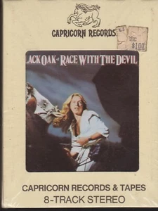 BLACK OAK: "RACE WITH THE DEVIL" FACTORY SEALED 8 TRACK TAPE 1977 - Imagen 1 de 3