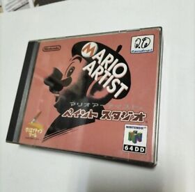 Nintendo 64DD Mario Artist Talent Studio 64 DD N64 Japan JP Excellent Fast