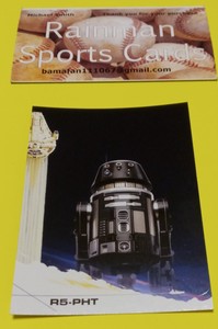 Free Shipping 2018 Topps Solo A Star Wars Story # 16 R5-PHT