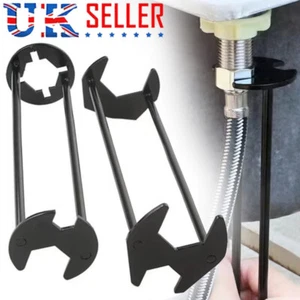 2X Basin Wrench Multifunctional Sink Plumbing Wrench Tap Spanner Kitchen /Bath - Picture 1 of 10