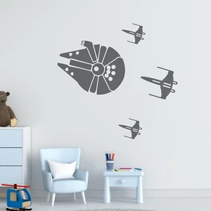 Calcomanía de pared de la flota rebelde de Star Wars - Imagen 1 de 3
