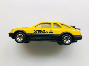 Vintage MATCHBOX FORD SIERRA XR-4x4 Yellow Diecast 1983 - Picture 1 of 5