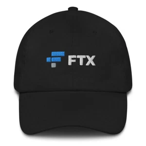 FTX Token Logo verstellbare Baseballkappe Crypto Trader Geschenk Stickerei Papa Mütze - Bild 1 von 14