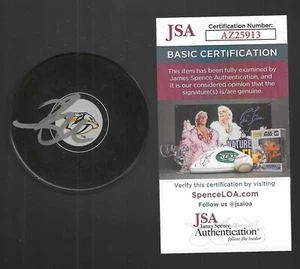 Shea Weber Signed Nashville Predators Puck JSA COA - Picture 1 of 1