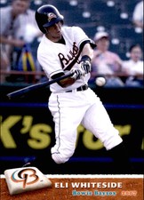 2007 Bowie Baysox Grandstand #29 Eli Whiteside New Albanay Mississippi MS Card