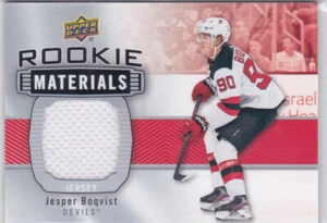 2019/20 UD..JESPER BOQVIST..ROOKIE MATERIALS..CARD # RM-JB..DEVILS.COMBINED SHIP - Picture 1 of 1