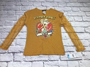 Truce Mädchen Größe Small 7/8 Langarm Looney Tunes Lola Spitzentop - Bild 1 von 6