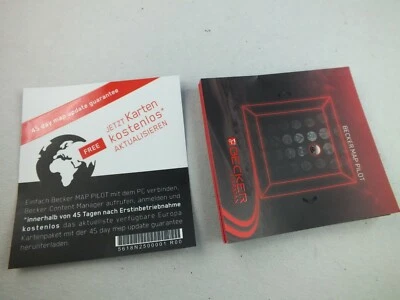 Original Becker Map Pilot Anleitung Mercedes Info navigation Blatt Broschüre MB - Imagem 1 de 4