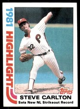 1982 TOPPS BASEBALL YOU PICK NM #1 - #199 ****FREESHIPPING****