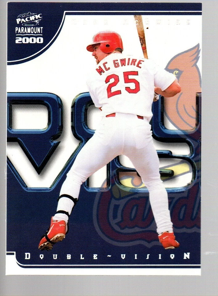 2000 Paramount Double Vision #13 Mark McGwire - Image 1 of 1