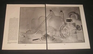 Arthur Gerlach Artist, 1935 Photograph for Magazine Article titled "Glass" - Picture 1 of 2