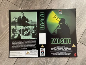 FAIL SAFE - COLUMBIA PICTURES - VHS TAPE COVER - BIG  BOX - Bild 1 von 1