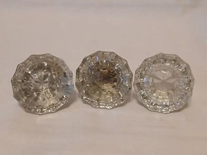 Antique Glass Door Knobs Handles - selling (3) - Picture 1 of 10