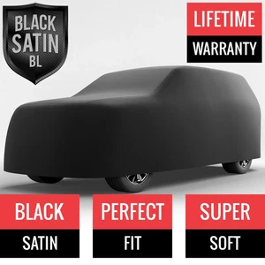Black Satin BL - Black Car Cover for Acura MDX 2025 SUV 4-Door × 1 - Foto 1 di 1