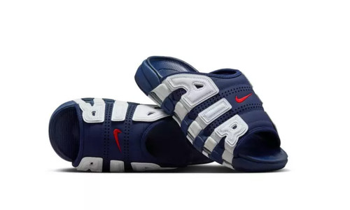Nike Air More Uptempo Slide "Olympic" FQ8700 400 Uomo Taglia 10 13