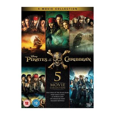 Pirates of the Caribbean: 5-Movie Collection [12] DVD Box Set - Image 1 of 2