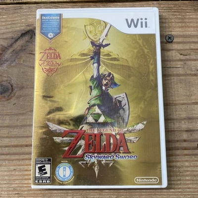 The Legend of Zelda: Skyward Sword (Nintendo Wii) CIB w/ Soundtrack Tested - Image 1 of 4