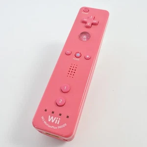 Nintendo Wii Remote Controller MotionPlus Pink RVL-036 Nintendo OEM 0627 - Picture 1 of 4