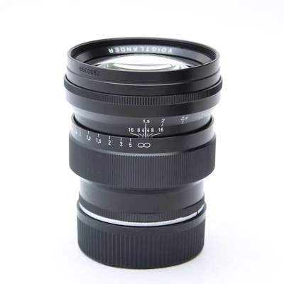 Voigtlander NOKTON 75 mm F/1,5 vintage ASPH VM negro (Leica M) -casi como nuevo- #329 Foto 1 de 4