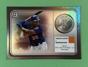 2022 Bowman Platinum Minted in Merit Francisco Alvarez RC #MM-12 - Picture 1 of 2