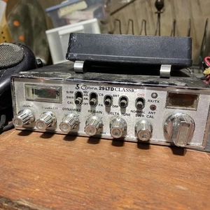 Vintage Used Cobra 29 LTD Classic CB Radio With External Speaker Works - Picture 1 of 10