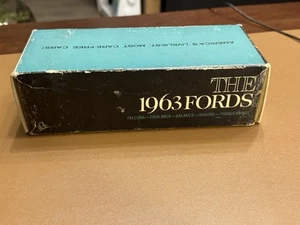 AMT 1/25 dealer promo car 1963 Ford Falcon Conv Rangoon Red W/original Box! - Picture 1 of 6