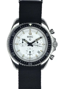 MWC Stainless Steel Military Pilots Chronograph with Swiss Ronda 5040.D Movement - Picture 1 of 7