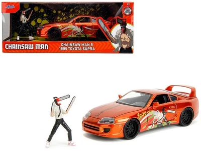 Motosierra 1:24 hombre con Toyota Supra 1995 -- JADA: Hollywood Rides Foto 1 de 4