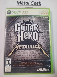 Guitar Hero Metallica Xbox 360 CIB EN/FR/ESP Tested Free Shipping in Canada !! - Picture 1 of 4