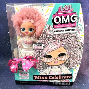 LOL Surprise OMG Present Surprise- MISS CELEBRATE Doll - Picture 1 of 9
