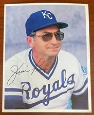 Vintage Jim Frey 1980 Kansas City Royals Team Issue Postcard - Photo